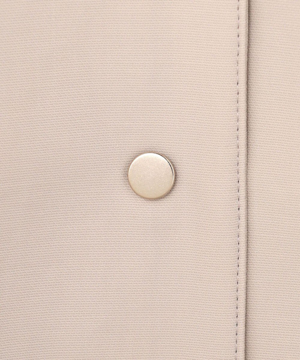 J.PRESS LADIES S 【2way】VINAジェットオックス ノーカラー コート 