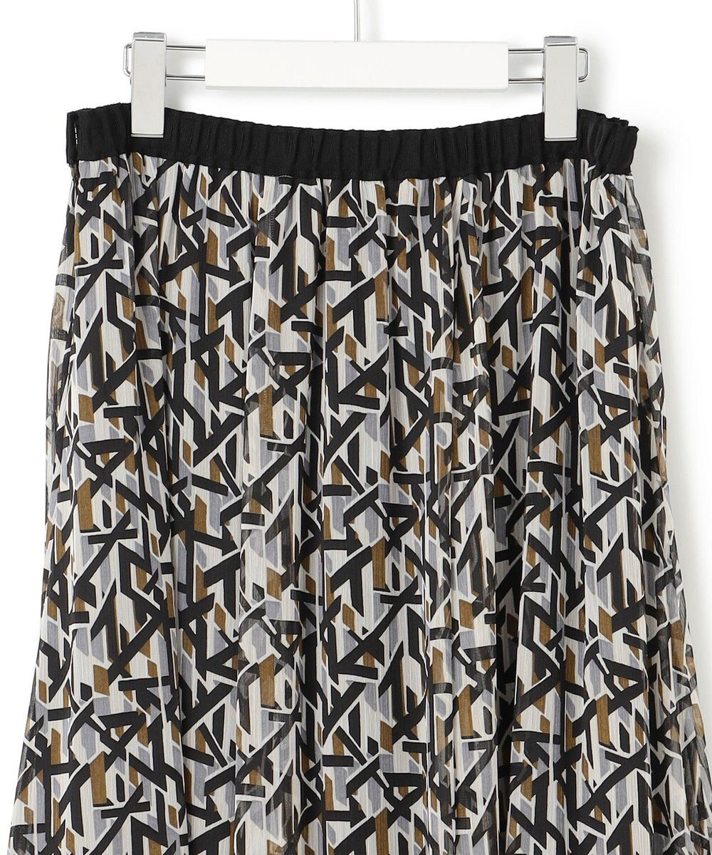 23区 L 【洗える】Ratti アブストラクトプリント スカート 