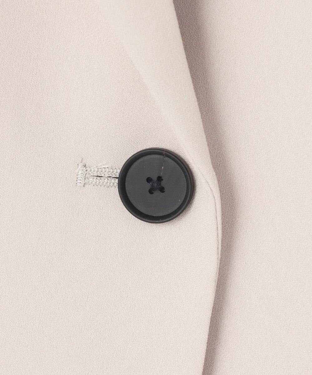 ICB 【UVケア・接触冷感・速乾・防シワ・洗える】 FluidBackSatin クロップドジャケット 