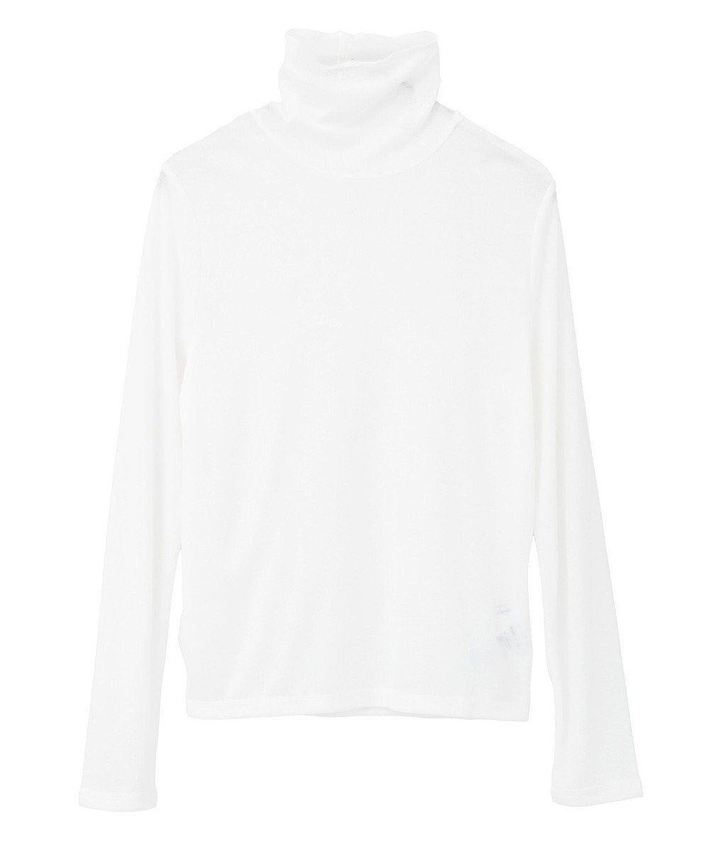 AMERICAN HOLIC シアーテレコタートルネックプルオーバー 