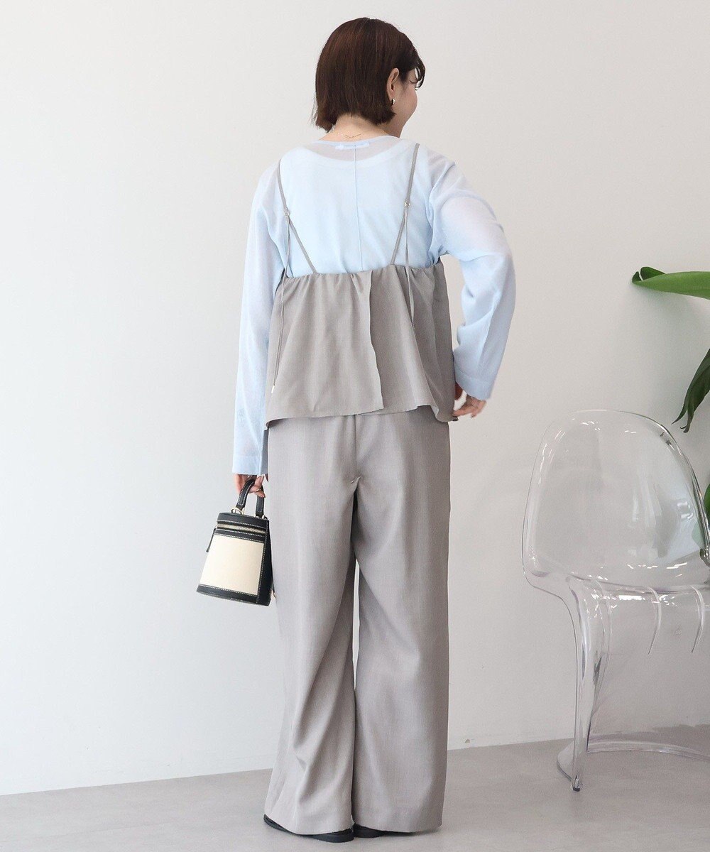 AMERICAN HOLIC リネンライクビスチェサロペット 