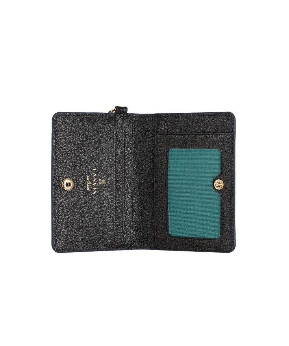 LANVIN en Bleu リム リール付き2面パスケース 