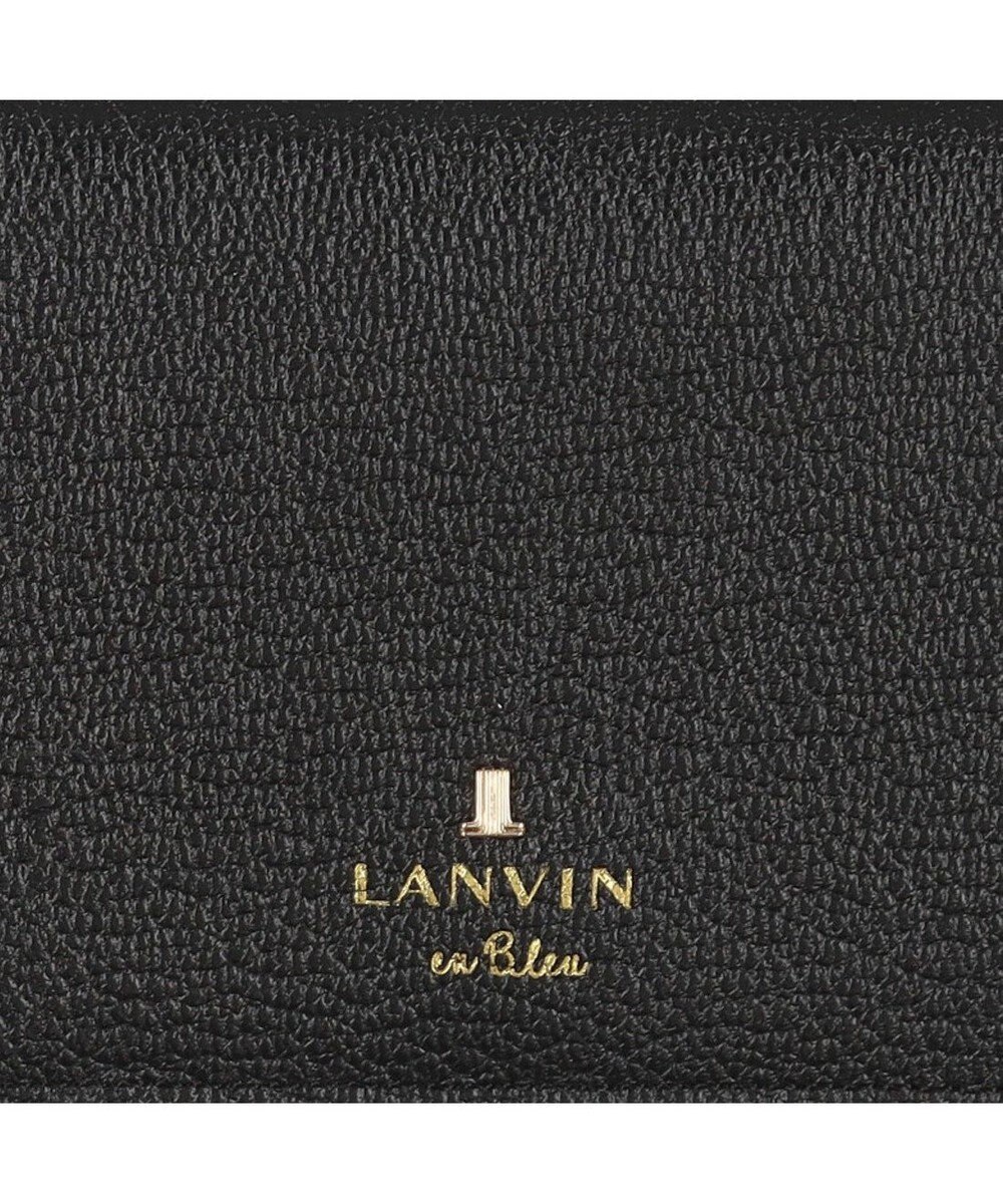 LANVIN en Bleu リム リール付き2面パスケース 