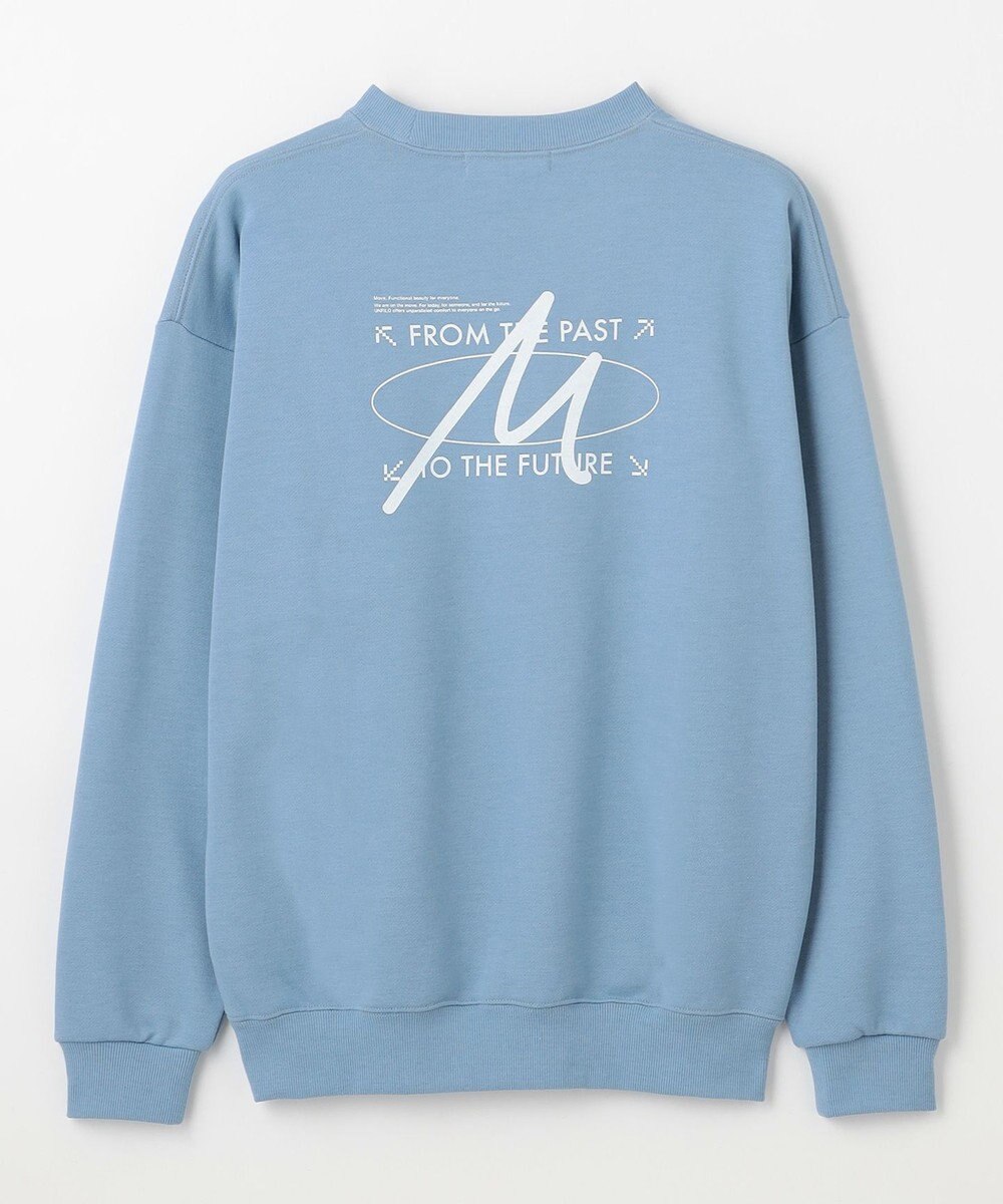 UNFILO MENS 【男女兼用】グラフィックプリント スウェットTEE [24年秋冬商品] 