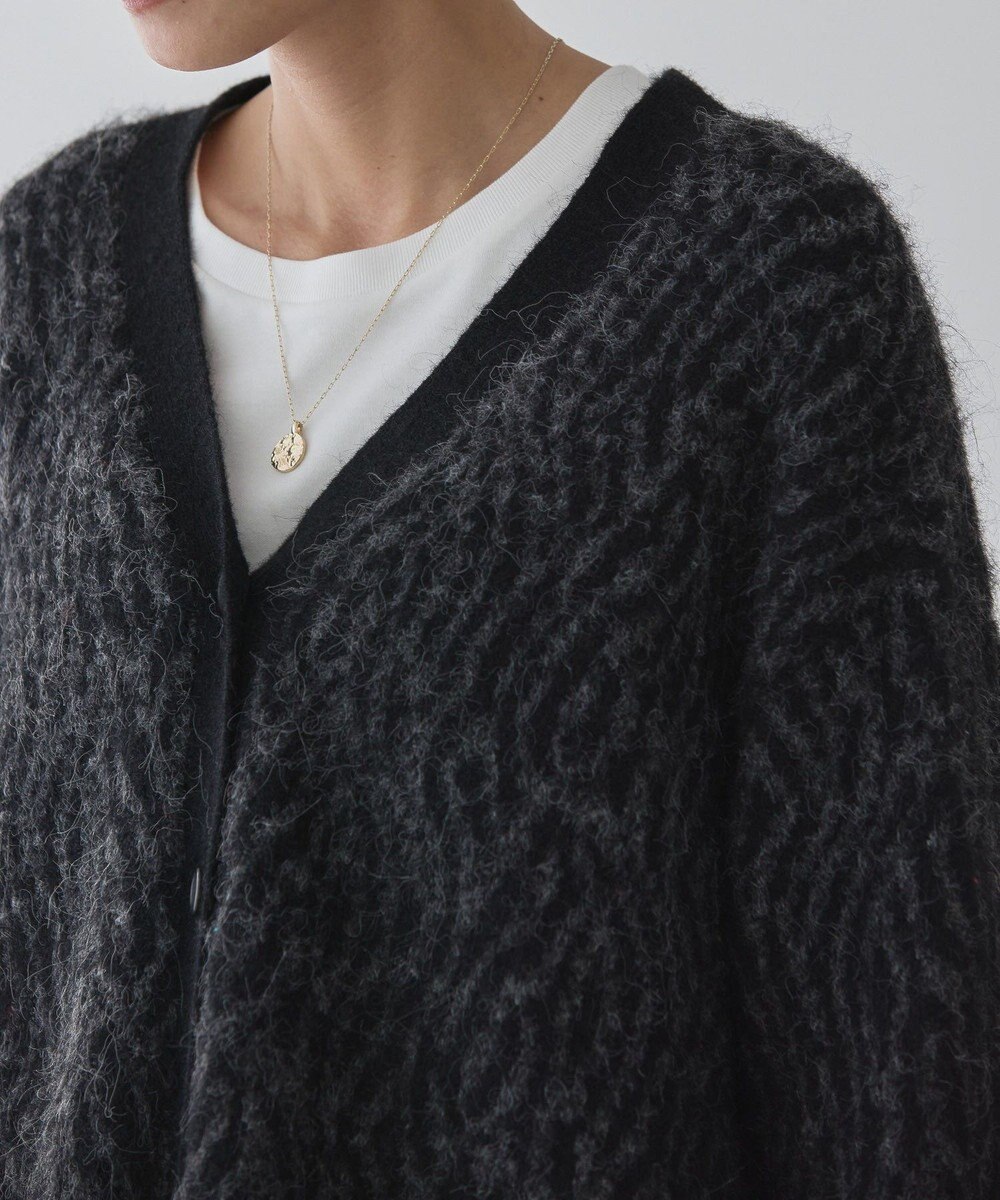 AMERICAN HOLIC アニマル柄Ｖネックニットカーディガン 