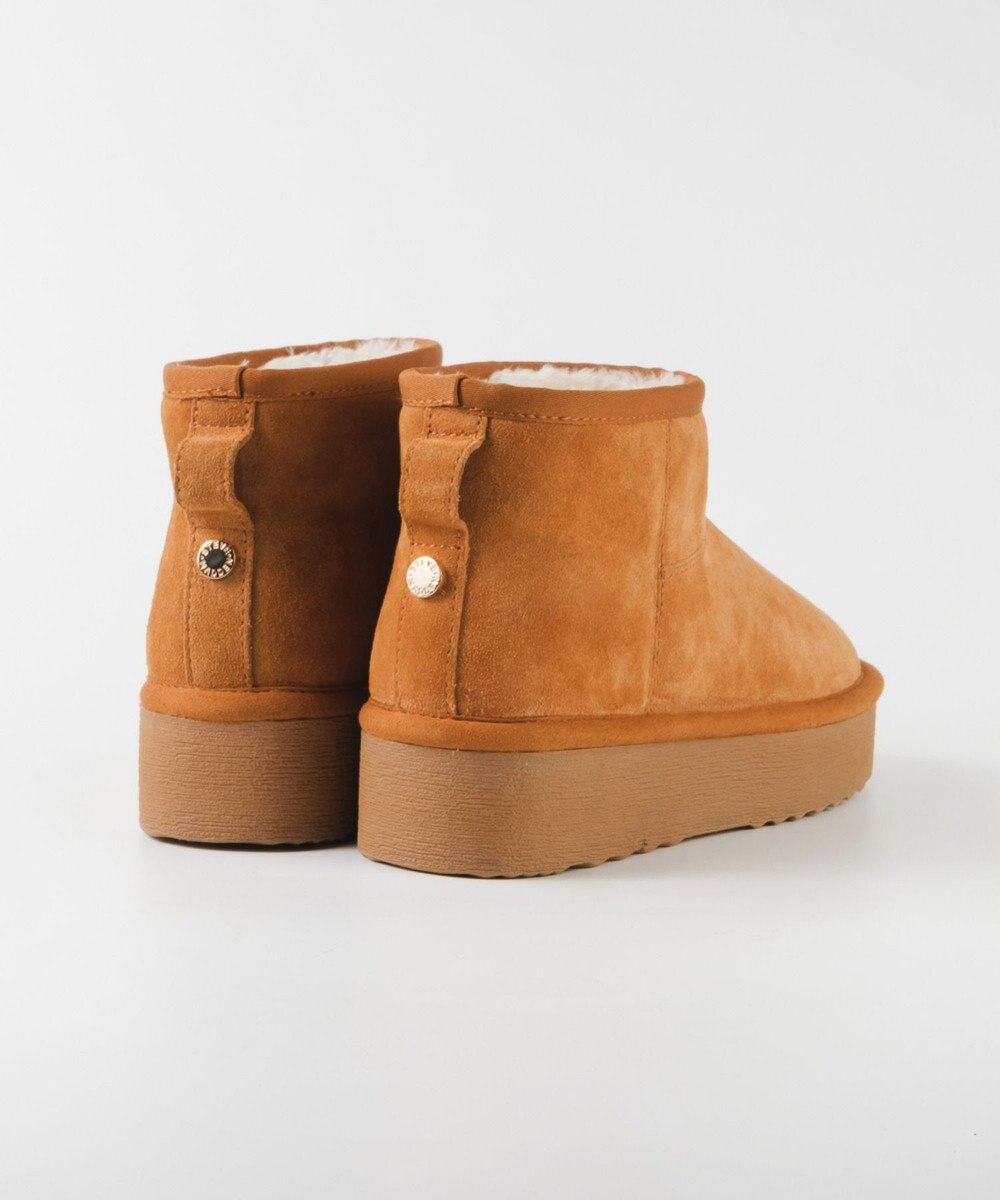 STEVE MADDEN COMFY ボアスエードショートブーツ 