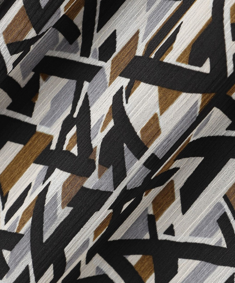 23区 L 【洗える】Ratti アブストラクトプリント スカート 