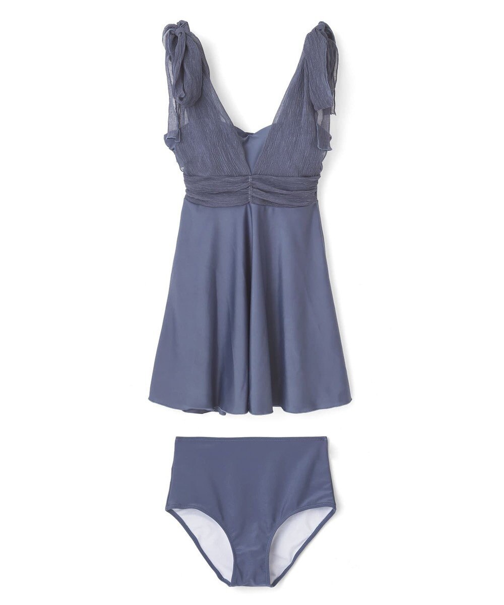 San-ai Resort（三愛水着楽園） 【WEB限定】Aラインワンピース2点セット水着 