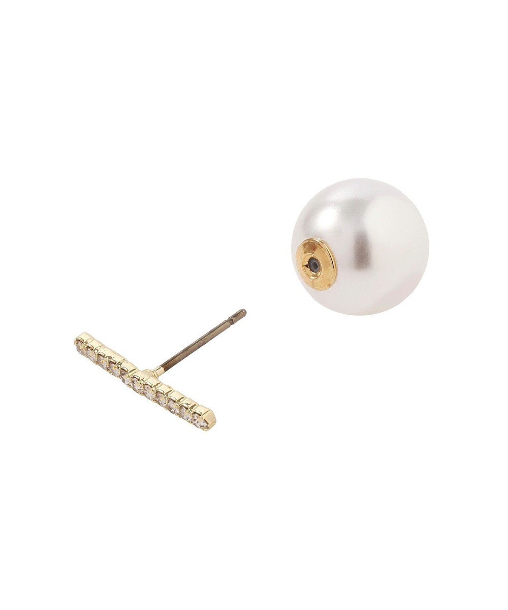 YECCA VECCA 2wayパールバーピアス 