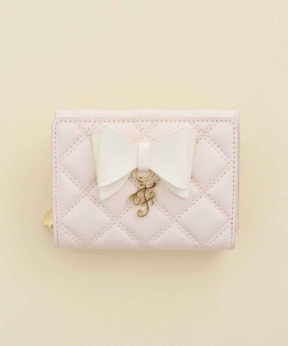 Maison de FLEUR Ｆチャームリボンウォレット 