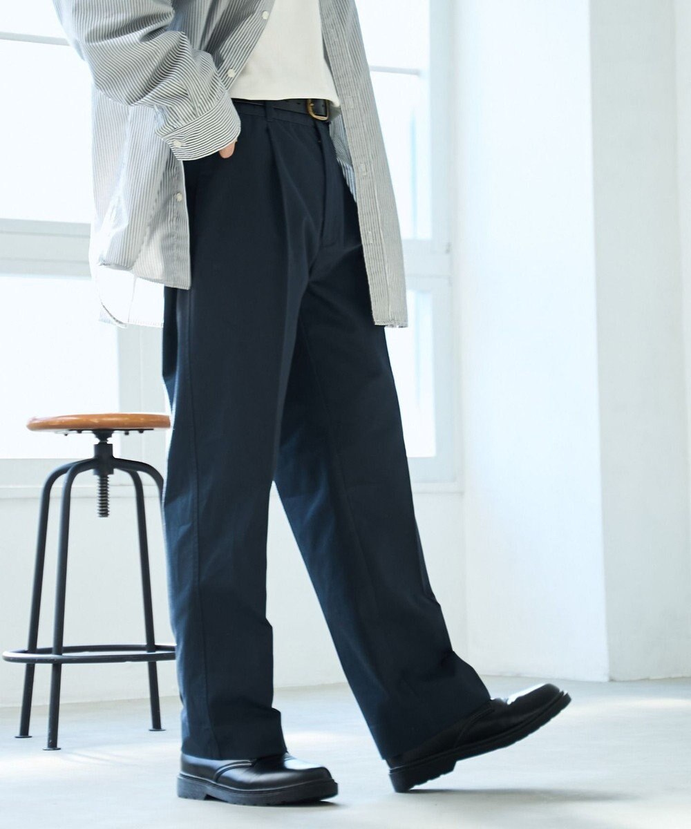 WEGO タックツイルトラウザー 