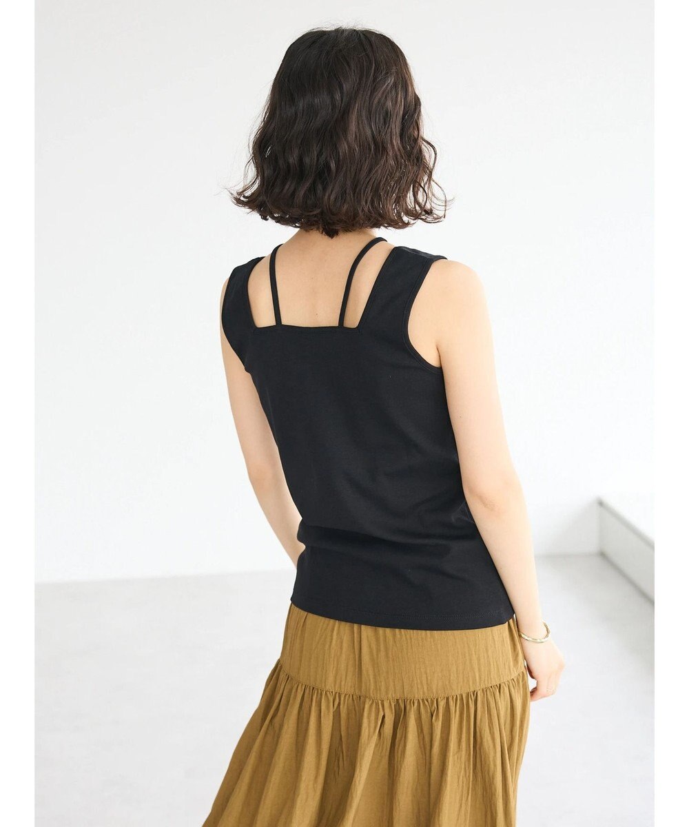 CRAFT STANDARD BOUTIQUE 前後2WAYスクエアデザインタンクトップ 