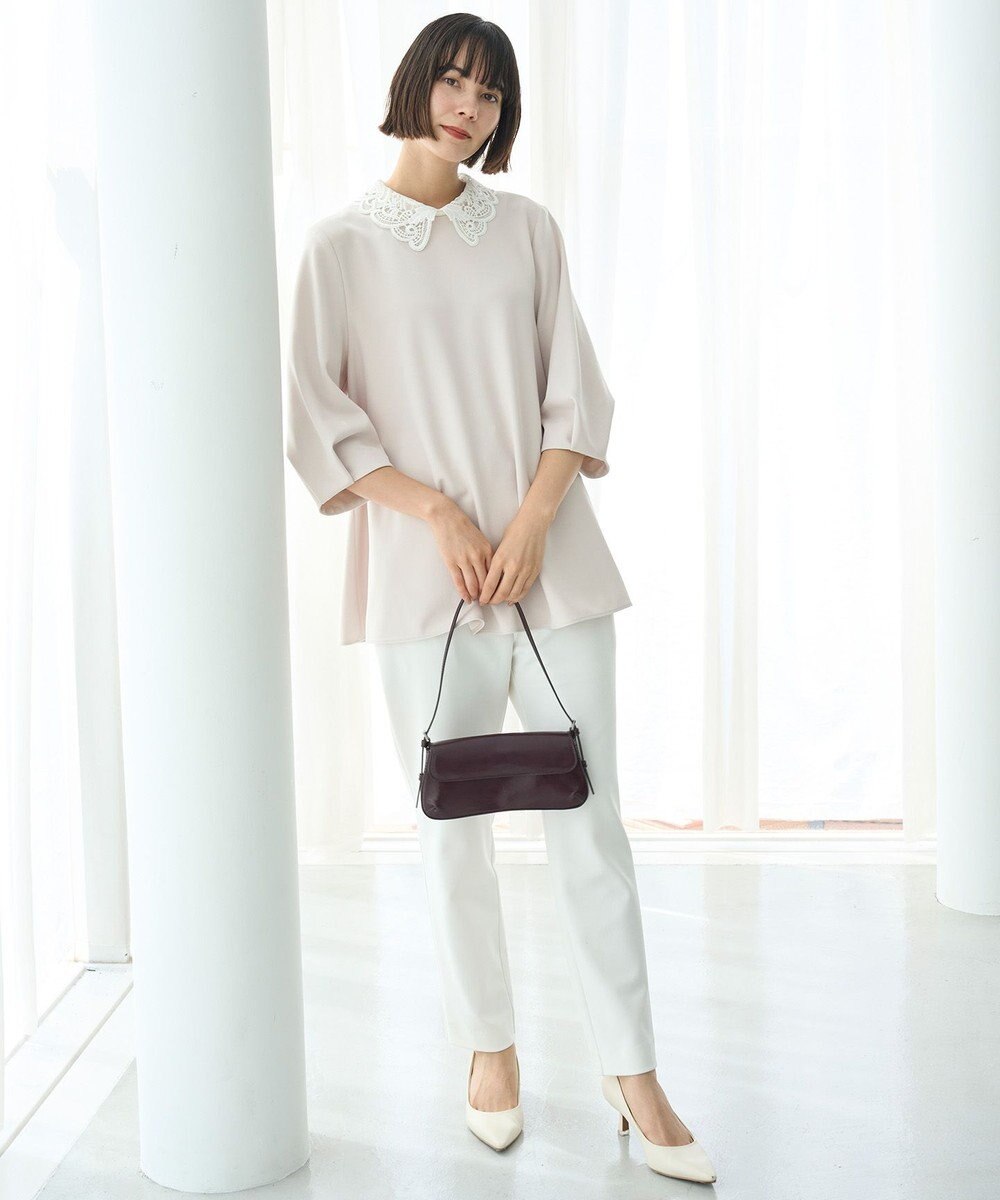 UNFILO 【2WAY】BEAUTY MOVE レース襟ブラウス 