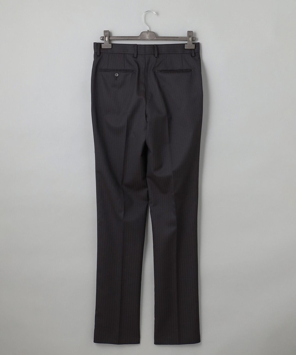 GOTAIRIKU シワになりにくい【御幸毛織/みゆきけおり】DRY SPINNER(ドライスピナー)スーツ（ブラウンストライプ） 