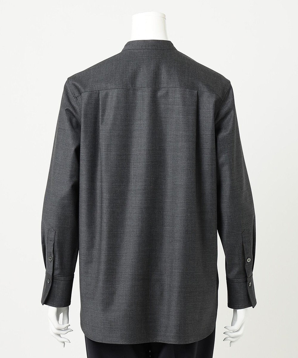 23区 L 【R(アール)】ウールトロストレッチ ピンタックブラウス 