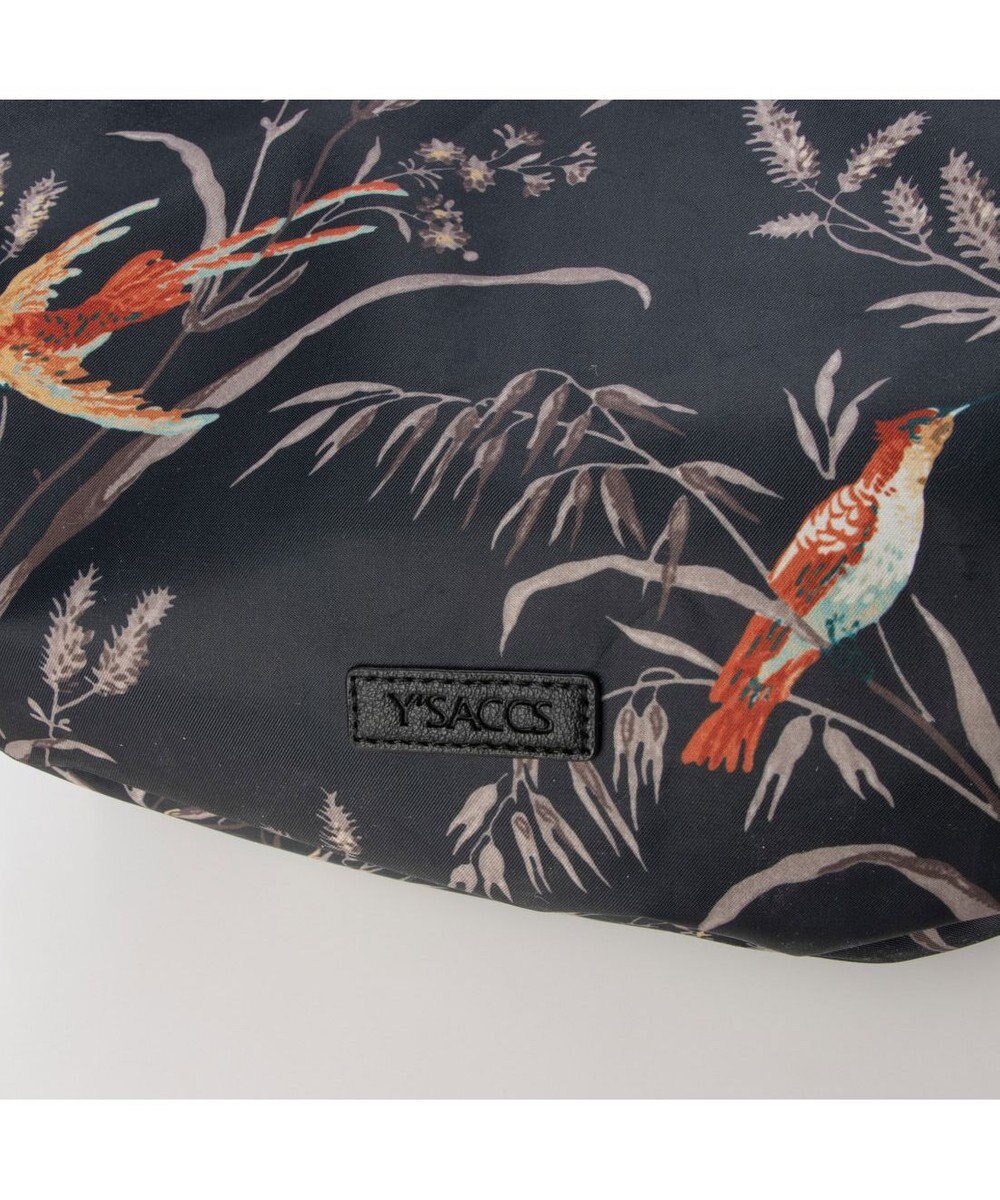 Y'SACCS バードプリントバルーントート Sサイズ 