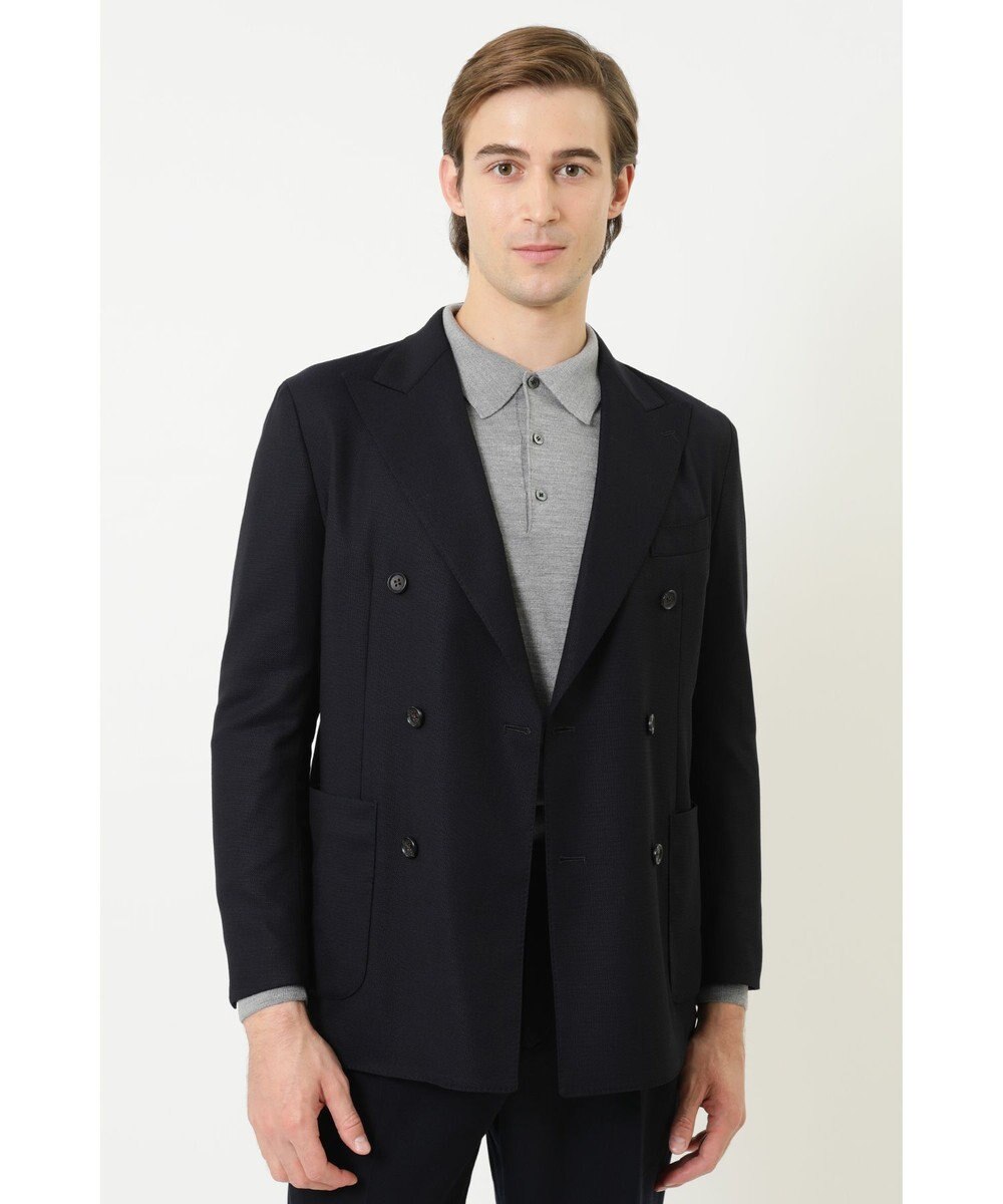 DAKS ストレッチダブルジャケット 