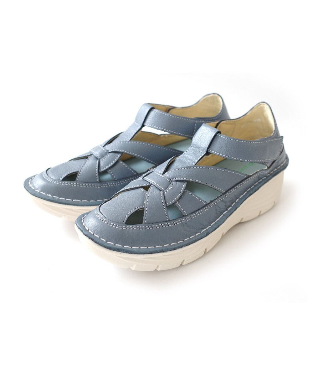 Pointer 本革編み込みグルカサンダル 