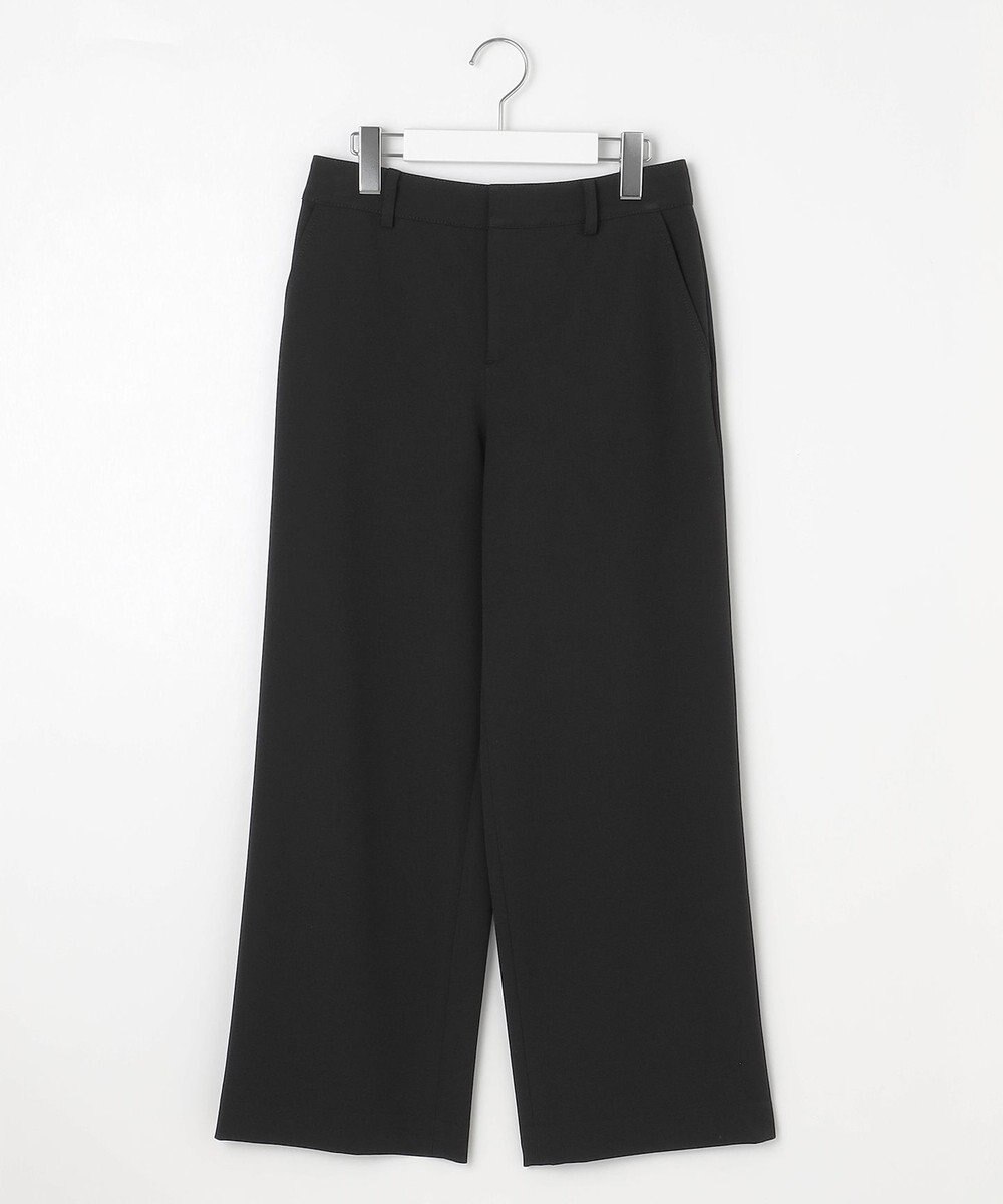 J.PRESS LADIES 【WEB限定カラーあり】T/Rアルガンシルク ワイド パンツ 