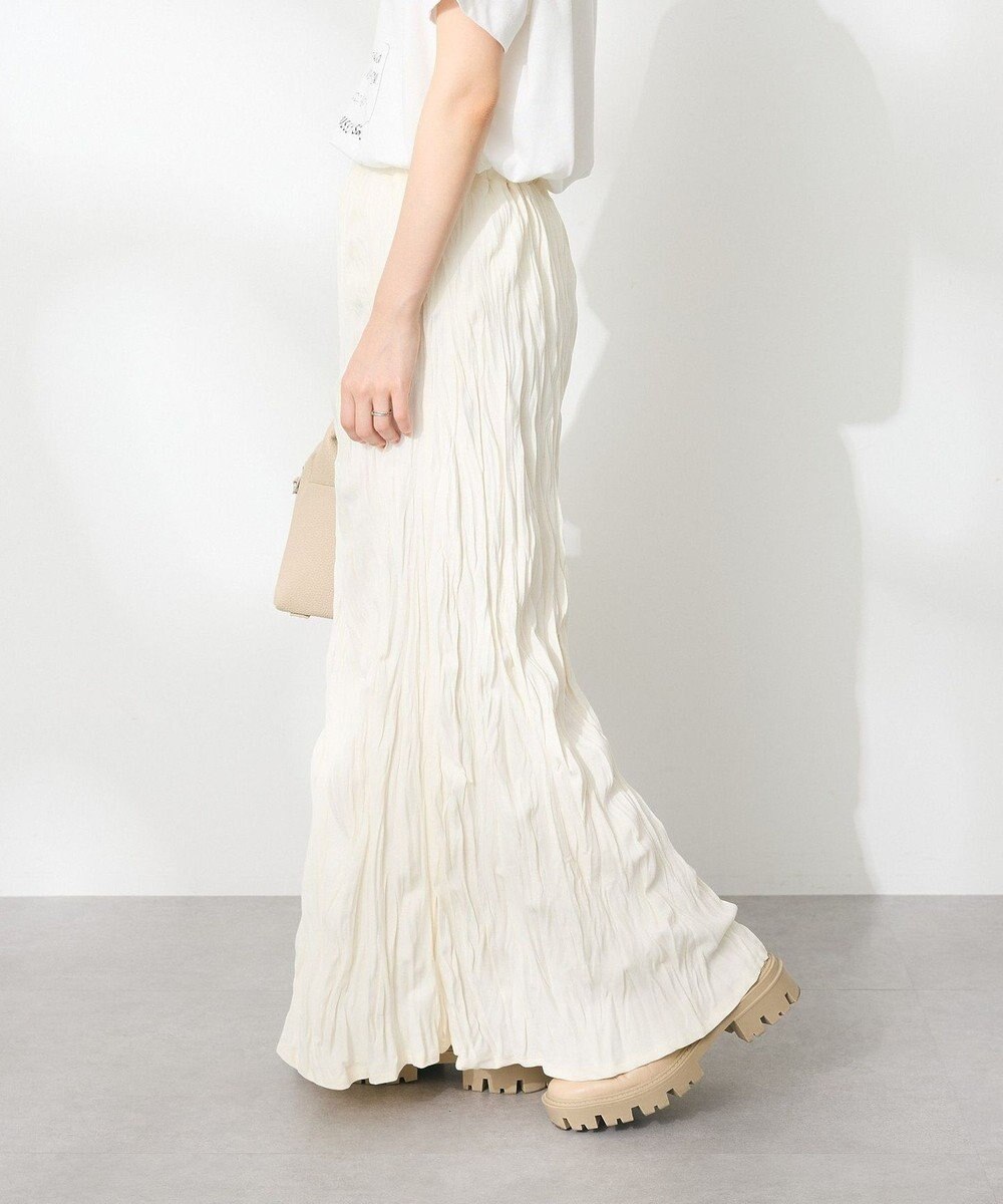 CRAFT STANDARD BOUTIQUE ワッシャープリーツスカート 