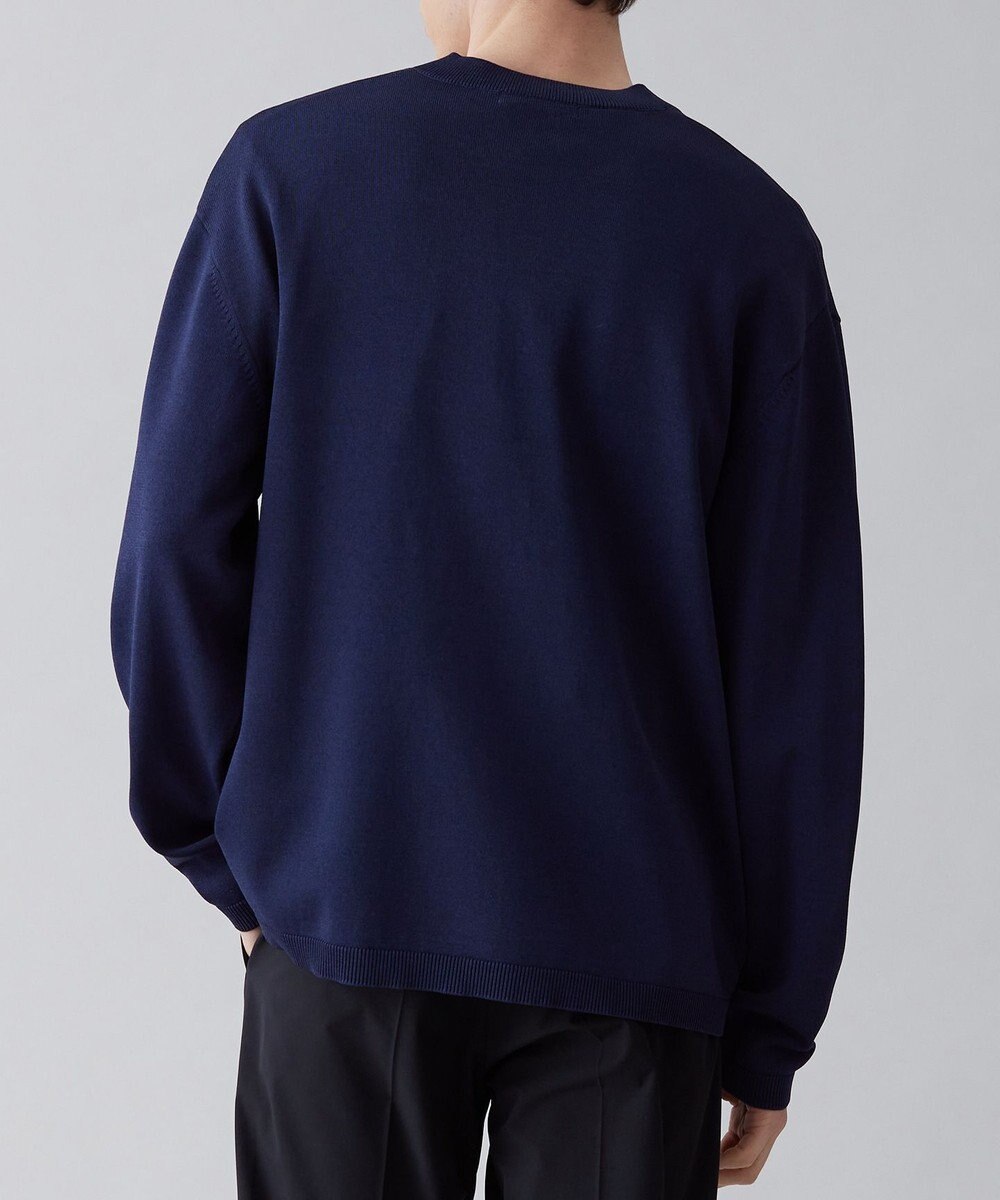 UNFILO MENS 【接触冷感】イージーケア ニットロングTEE [23年春夏商品] 