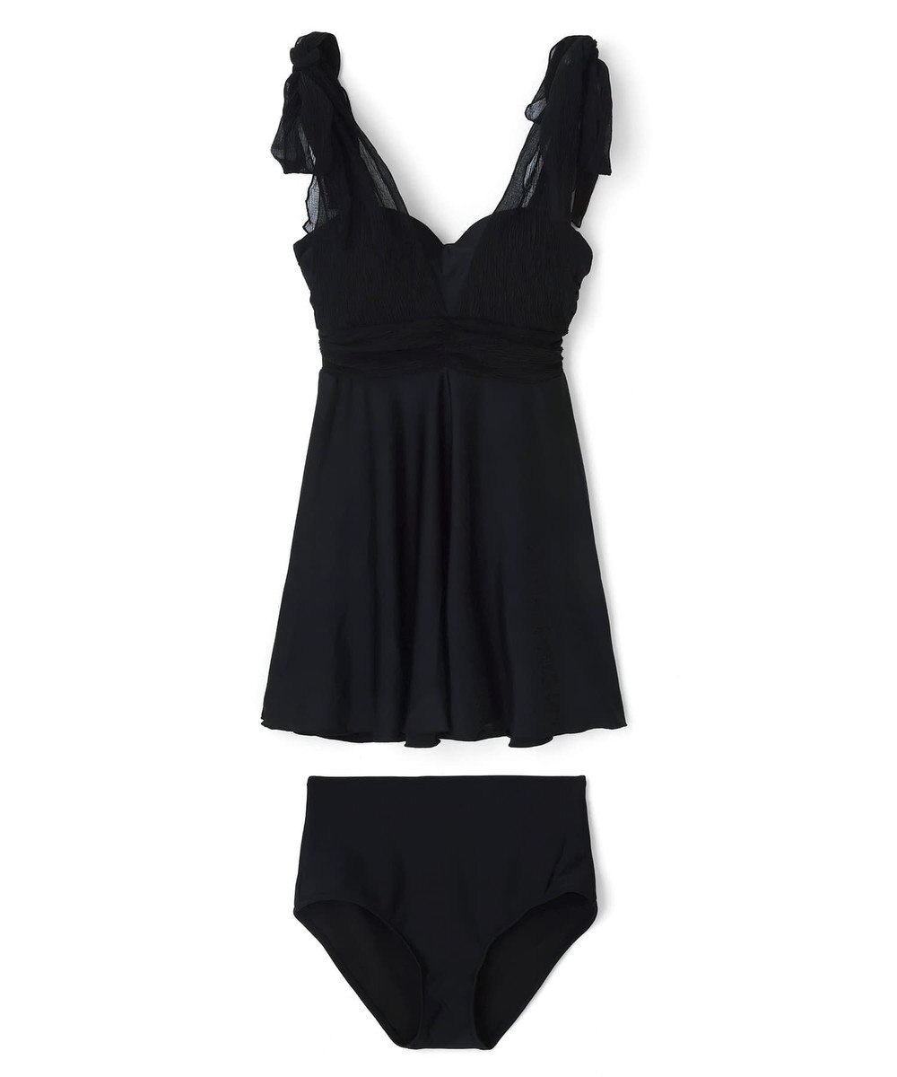 San-ai Resort（三愛水着楽園） 【WEB限定】Aラインワンピース2点セット水着 