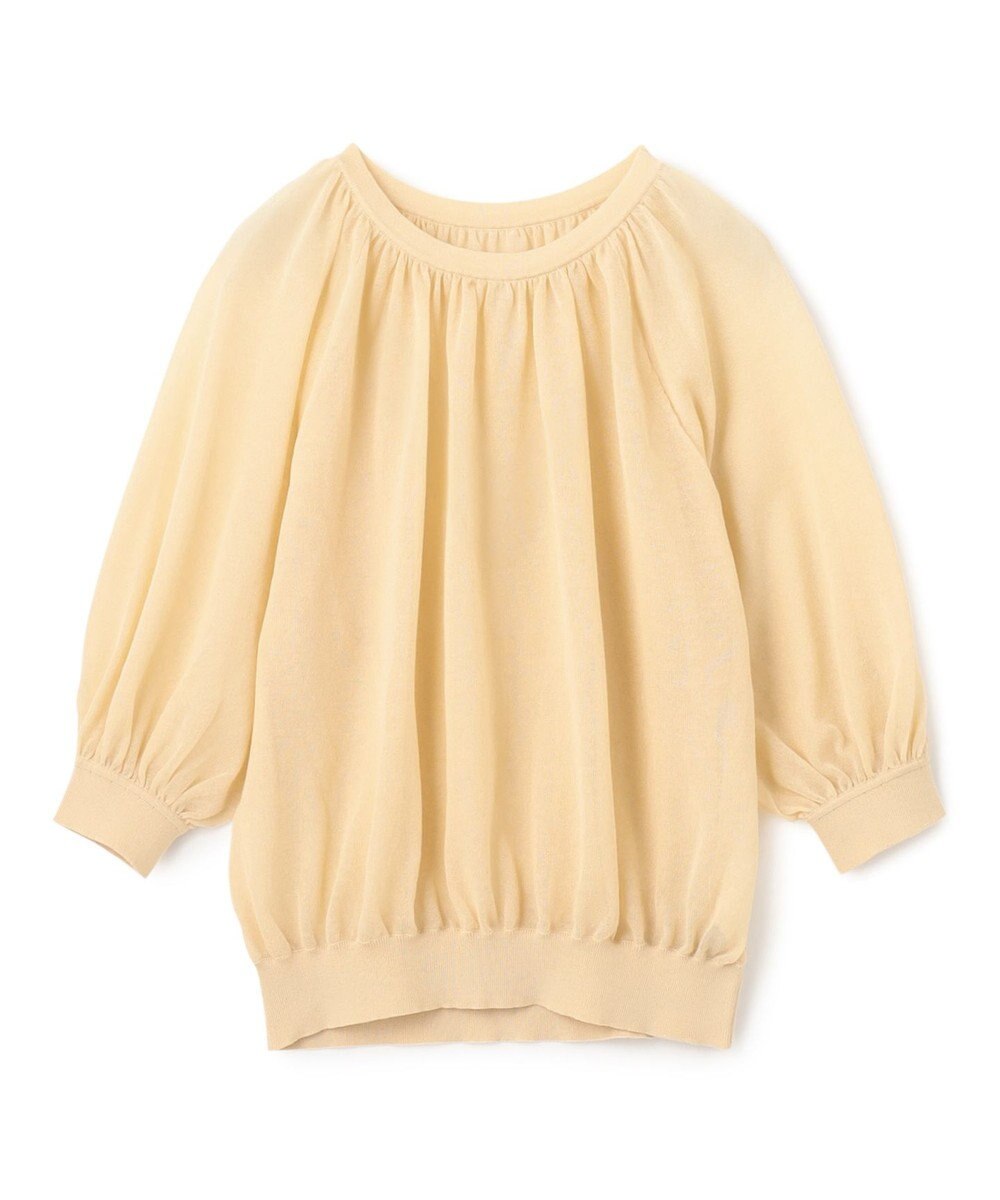 UNFILO シアーギャザーニット 