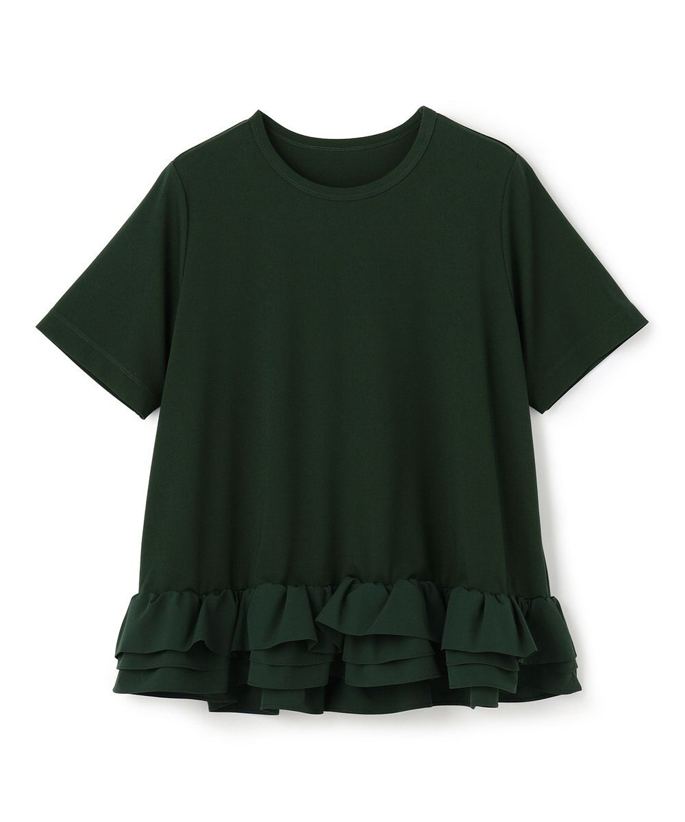 UNFILO BEAUTY FORM-T フリルヘム Tシャツ 