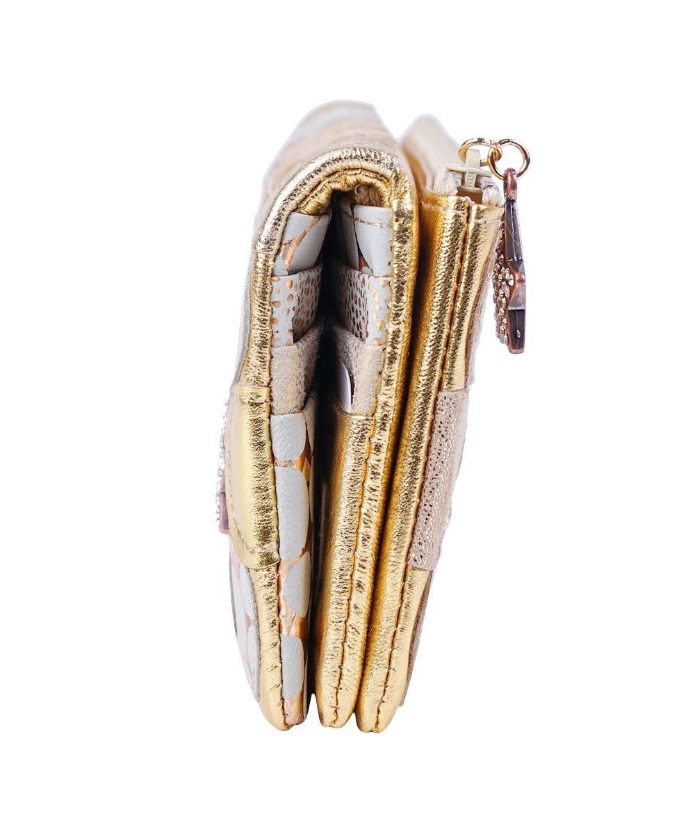 tsumori chisato CARRY 新マルチドット 長財布 かぶせ 【キラキラでかわいい！本革のやわらかな風合い】 