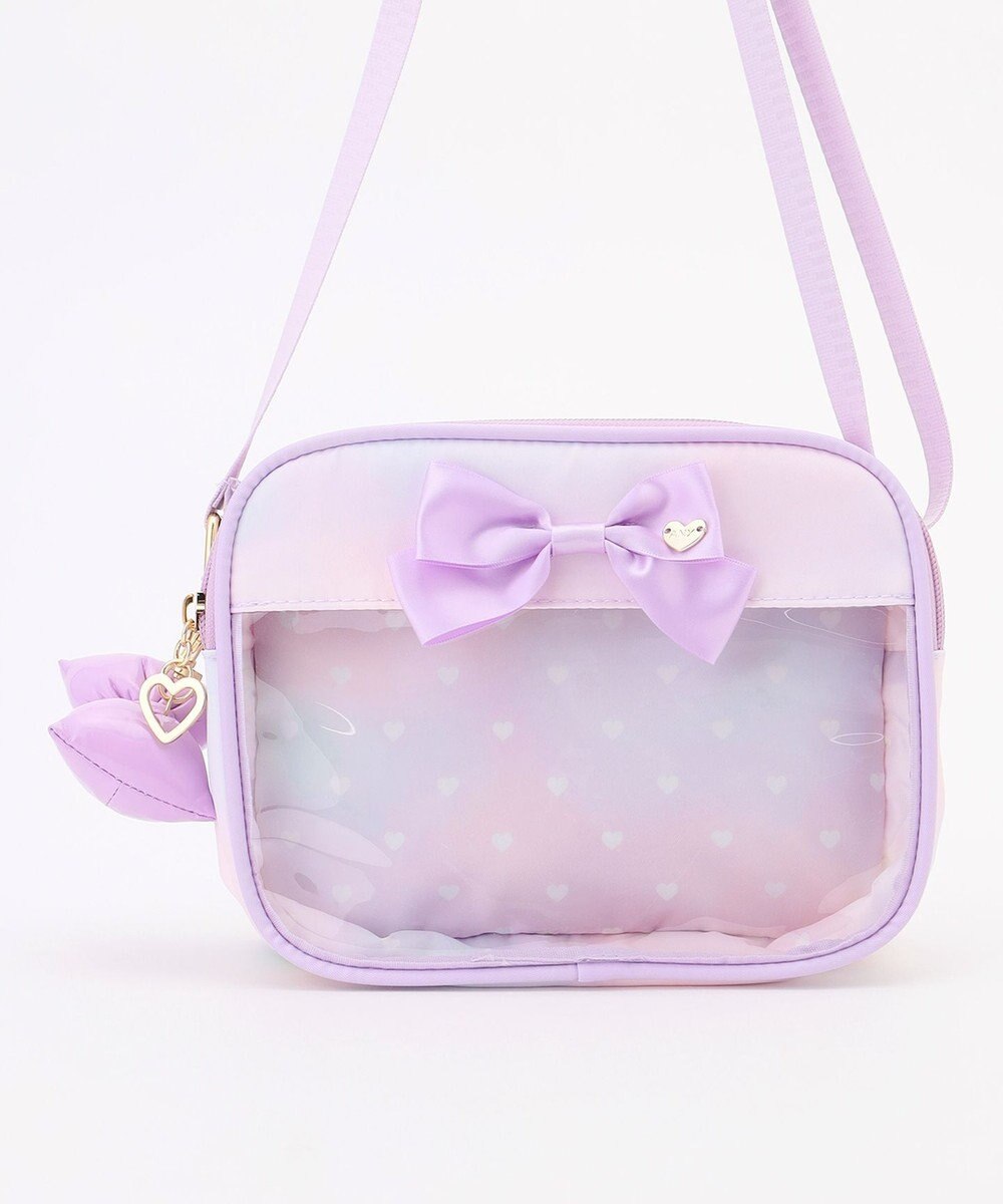 ANY KIDS クリアポケットショルダーバッグ 