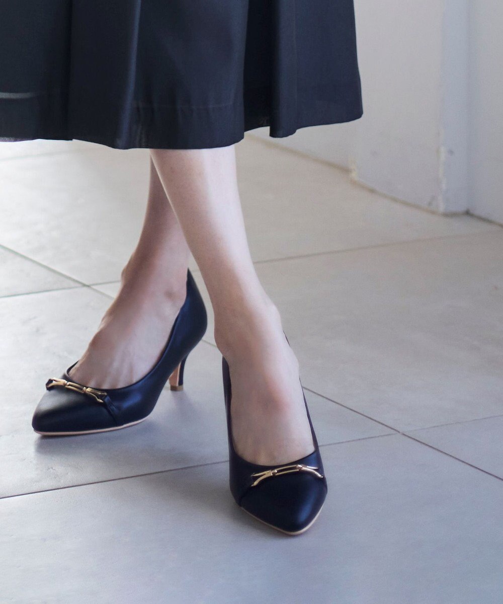 ANY SIS 【22.5～24.5cm】メタルビットレディライク パンプス 