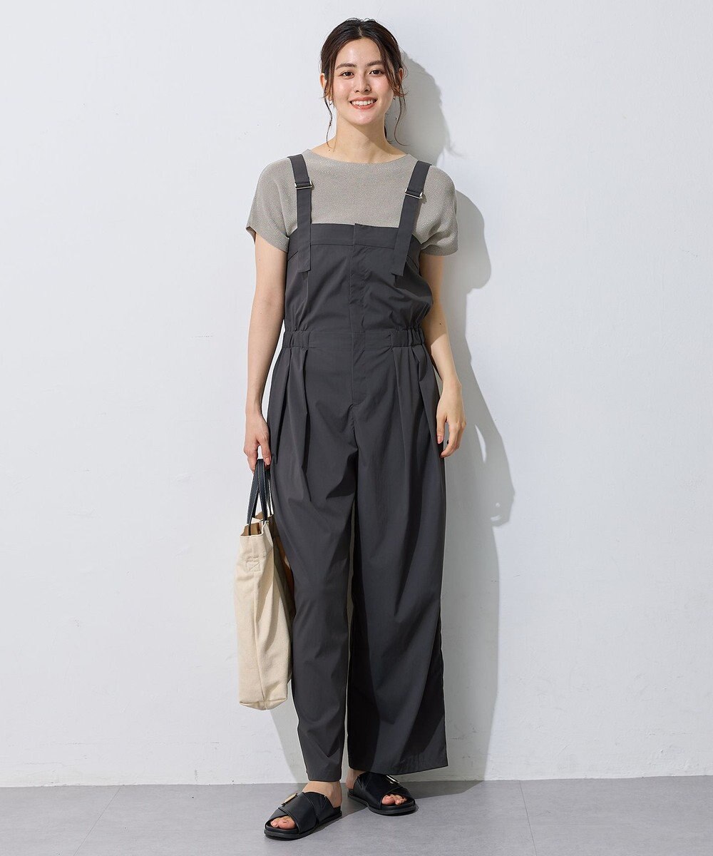 ANY L 【南明奈さんコラボ】撥水サロペット 