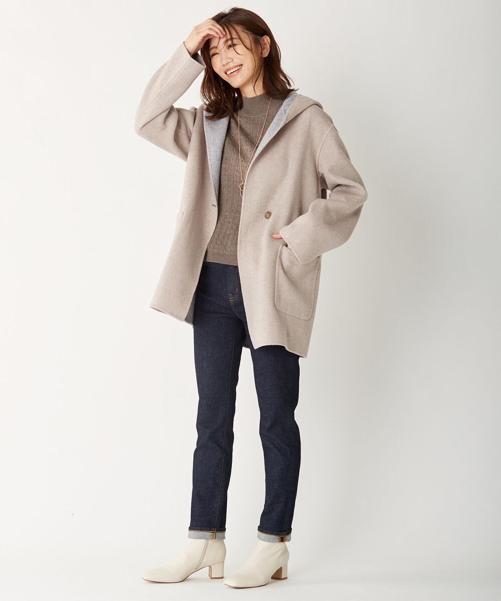 J.PRESS LADIES 【洗える】KNIT BASIC ニット 