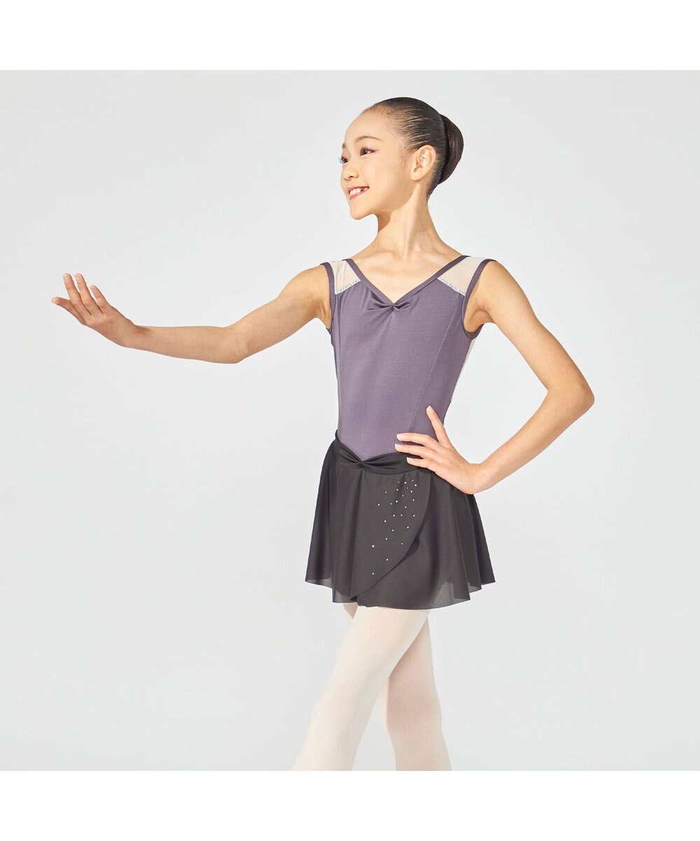 Chacott ノースリーブレオタード 