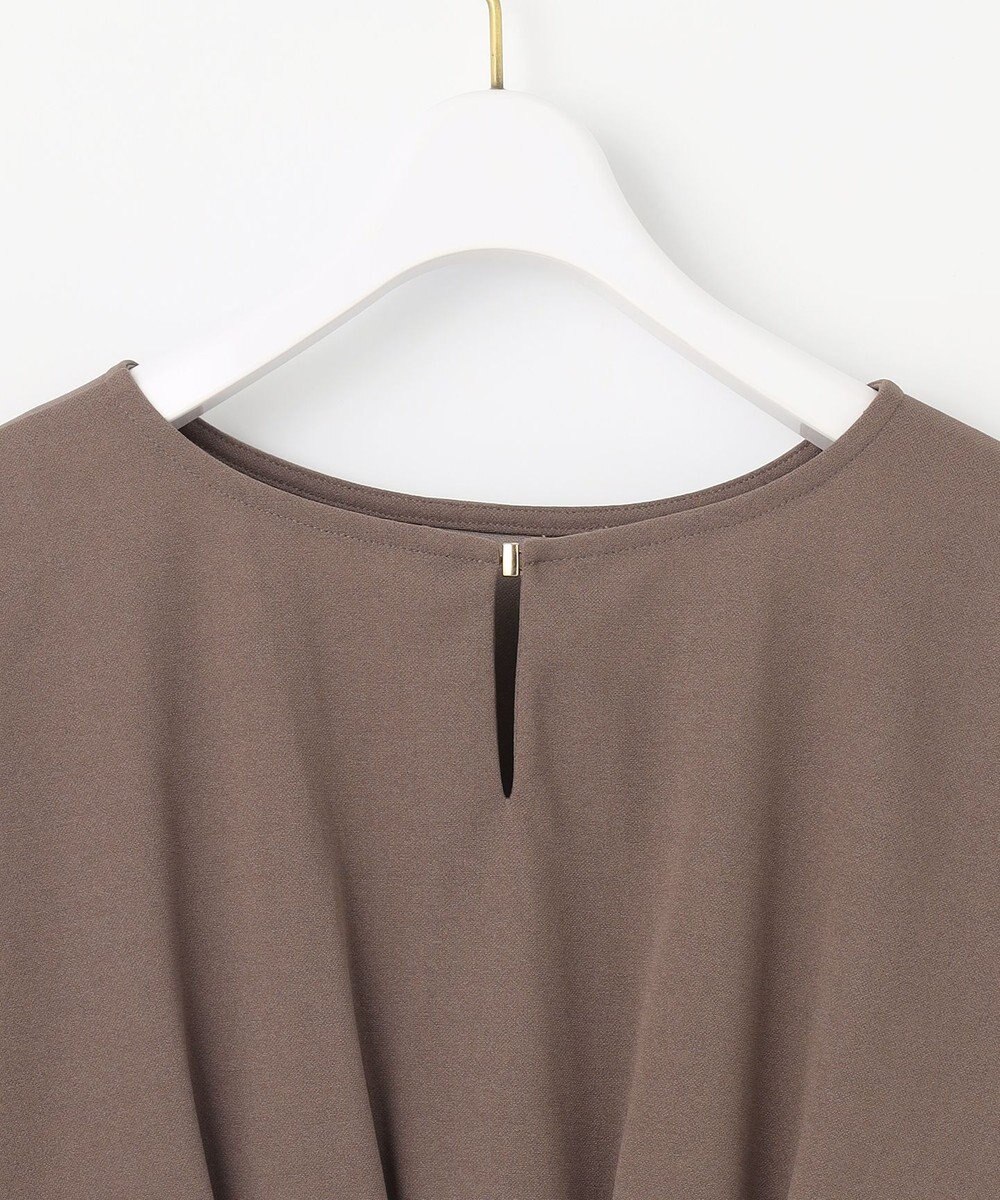 ANY SIS S 【前後着用・UVケア・洗える】2WAYジョーゼットジャージードルマン カットソー 