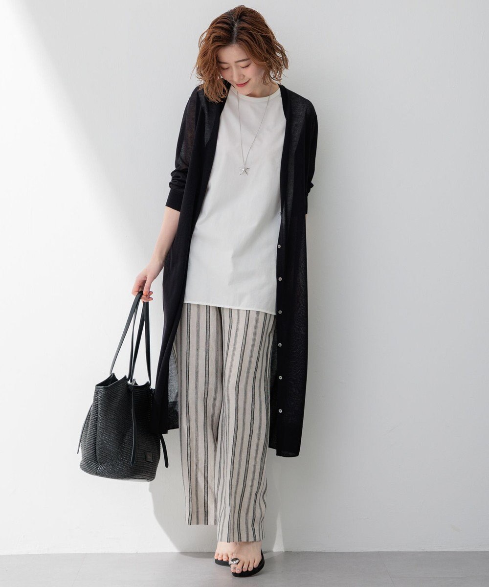 23区 【CLASSY.6月号掲載】雑材ミドル トートバッグ 