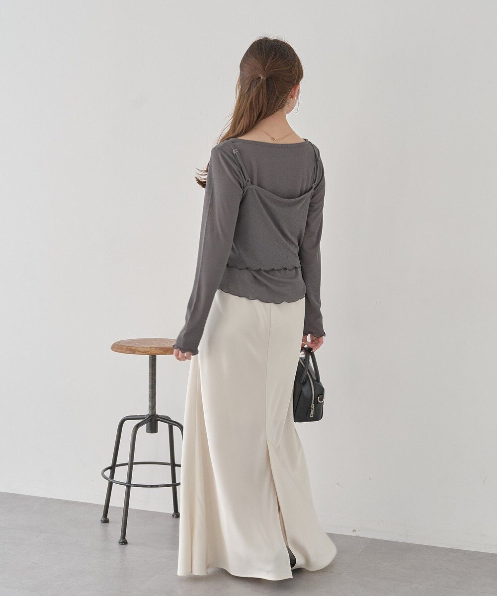 earth music&ecology 【SET2点】ツイストキャミレイヤードカットソー 