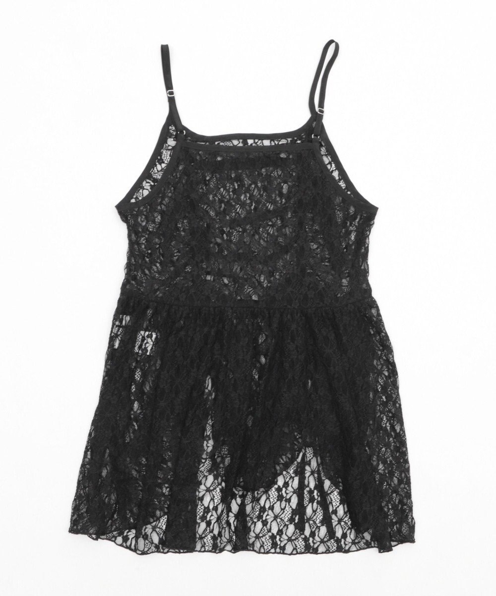 WEGO ドロストデザインキャミワンピース 