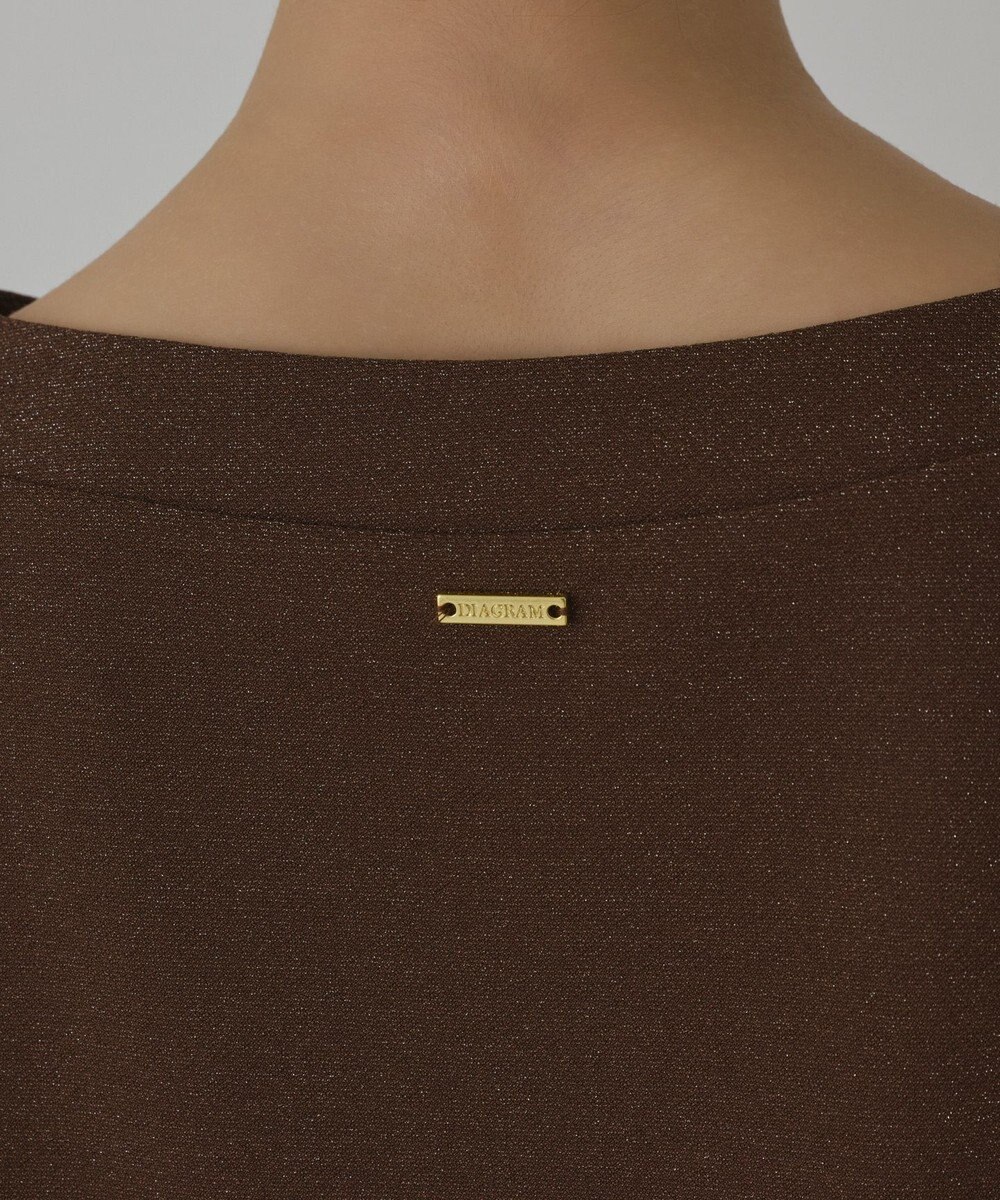 GRACE CONTINENTAL ラメカットトップ 