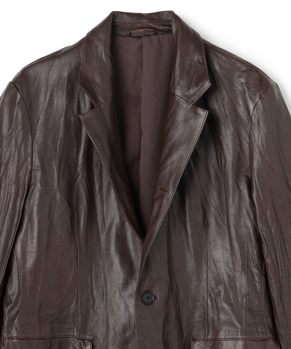 JOSEPH HOMME 【洗い加工】シュリンクエアレザー 　ジャケット 
