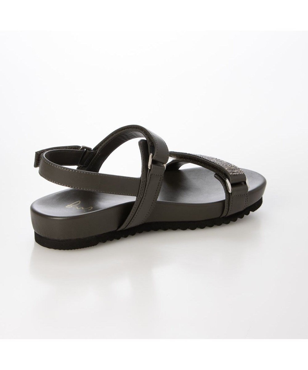 ing <ing>ラインストーンフットベットサンダル 