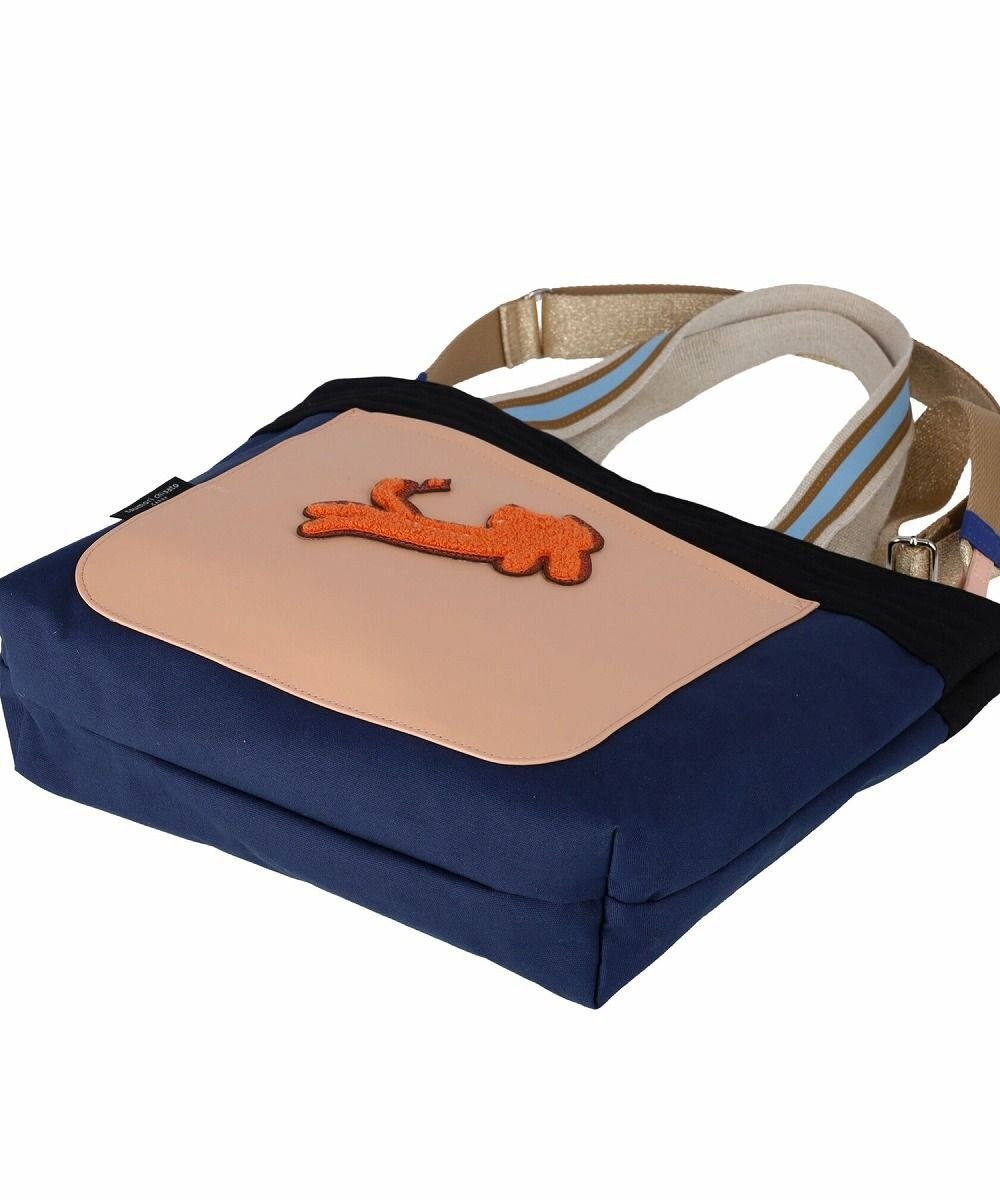 tsumori chisato CARRY キラミックスコンビ トートバッグ 2wayショルダー A4収納 ネコ 