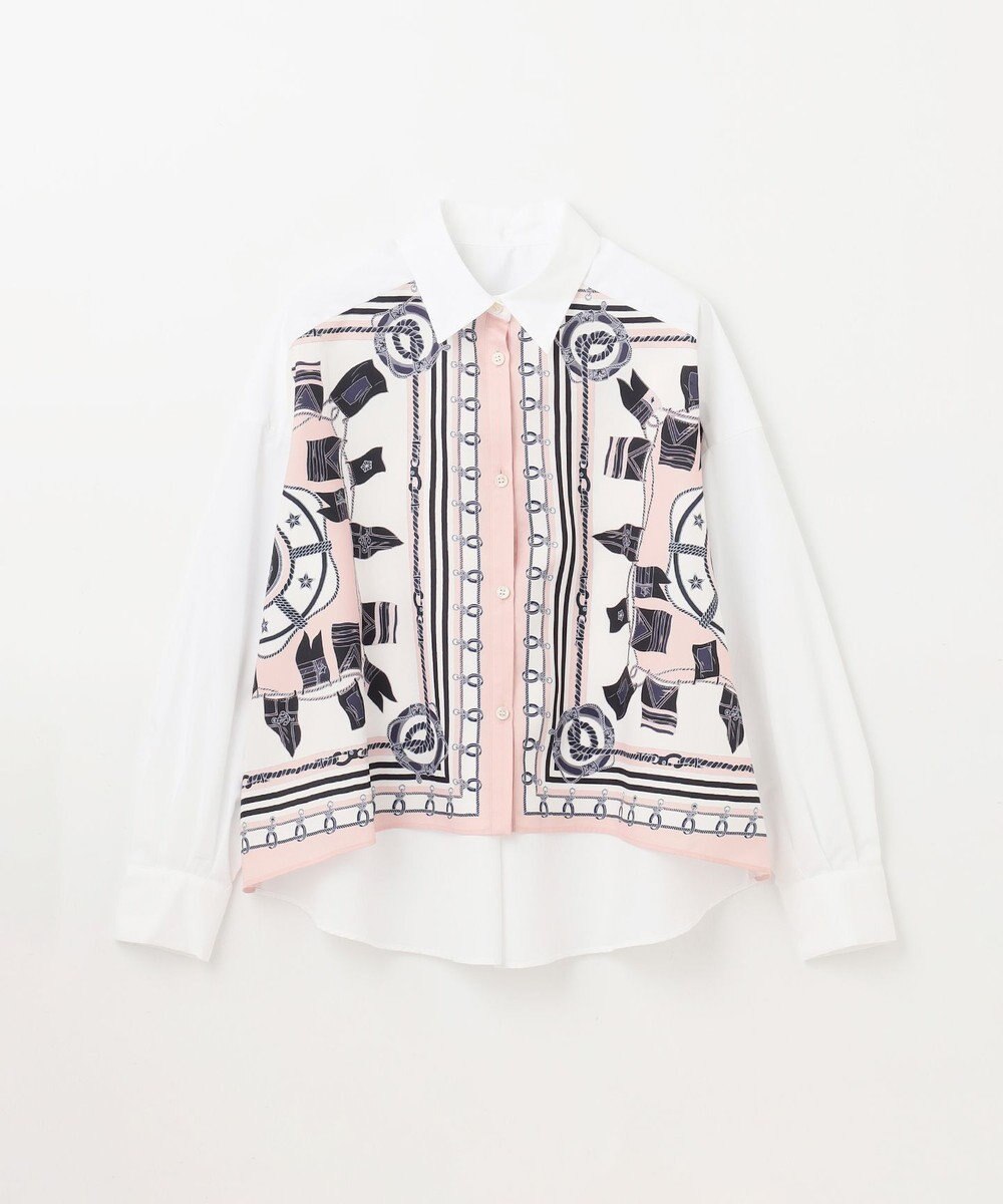 GRACE CONTINENTAL マリンスカーフコンビシャツ 