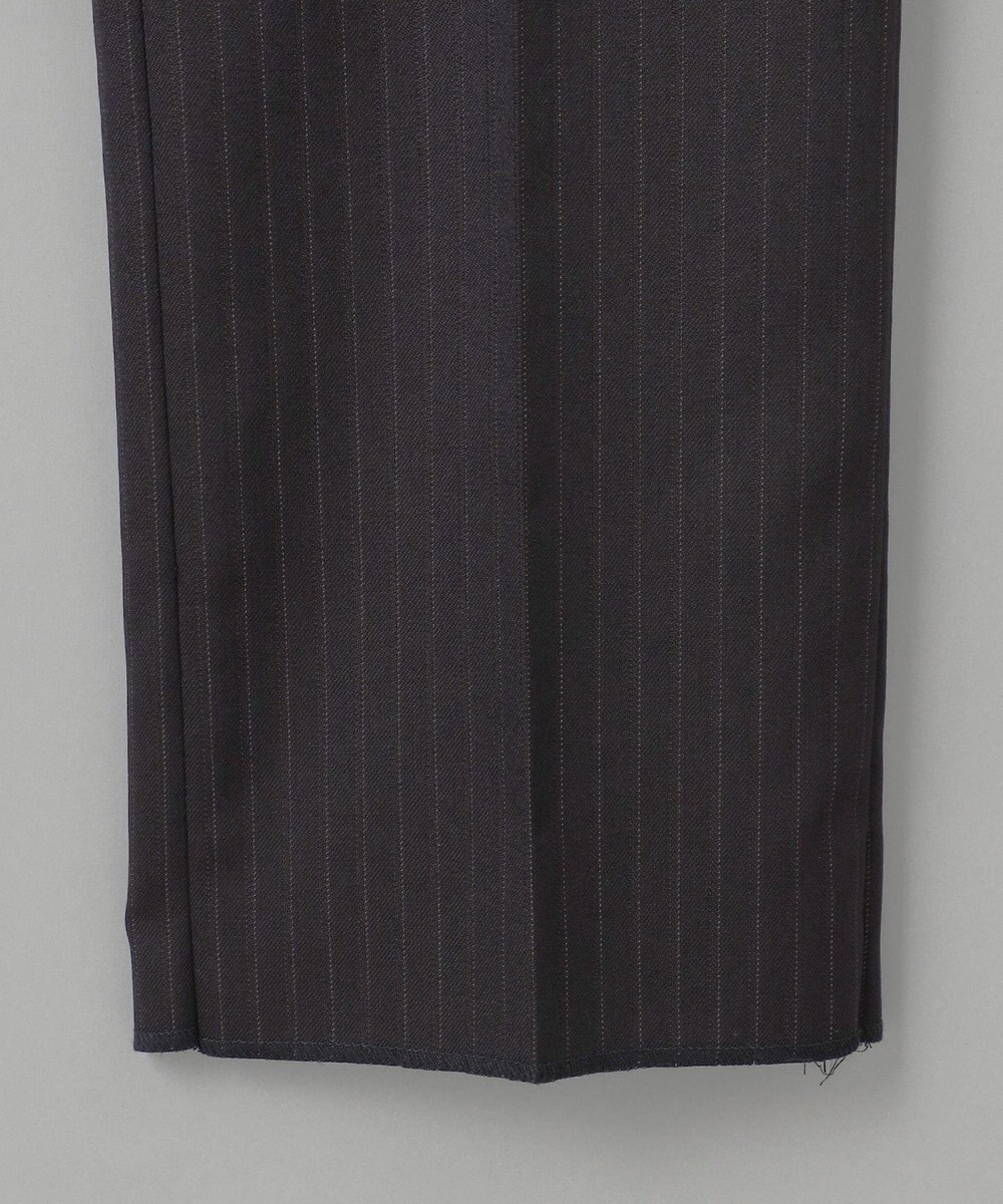 GOTAIRIKU シワになりにくい【御幸毛織/みゆきけおり】DRY SPINNER(ドライスピナー)スーツ（ブラウンストライプ） 