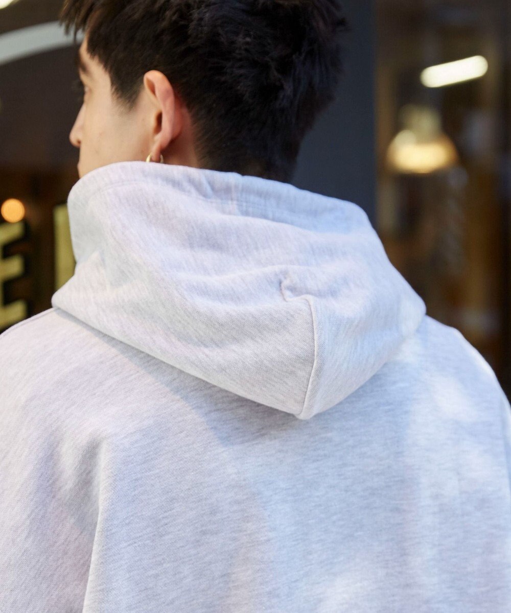 WEGO 【ユニセックス着用ITEM】ワッペンロゴパーカー 