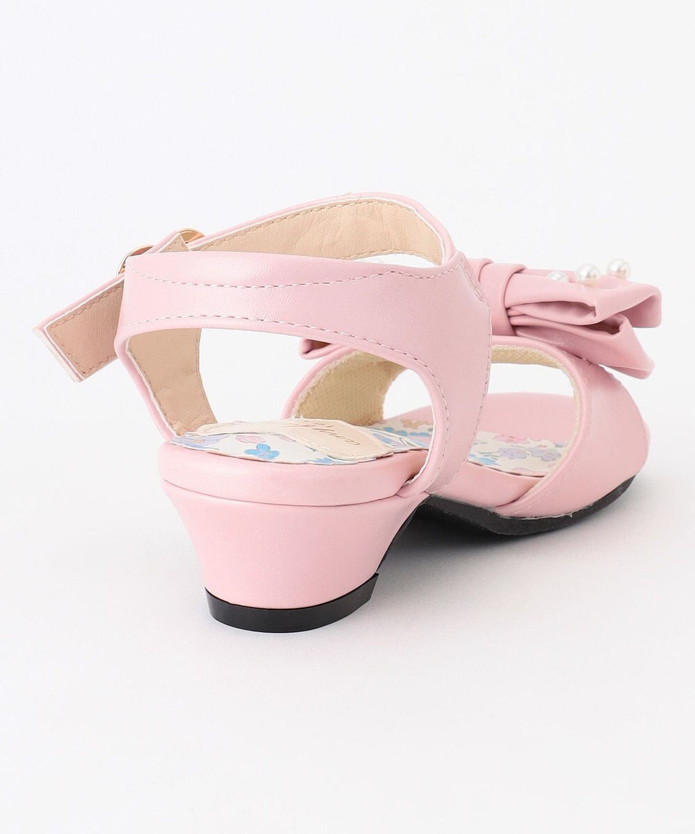 ANY KIDS リボン ヒールサンダル 