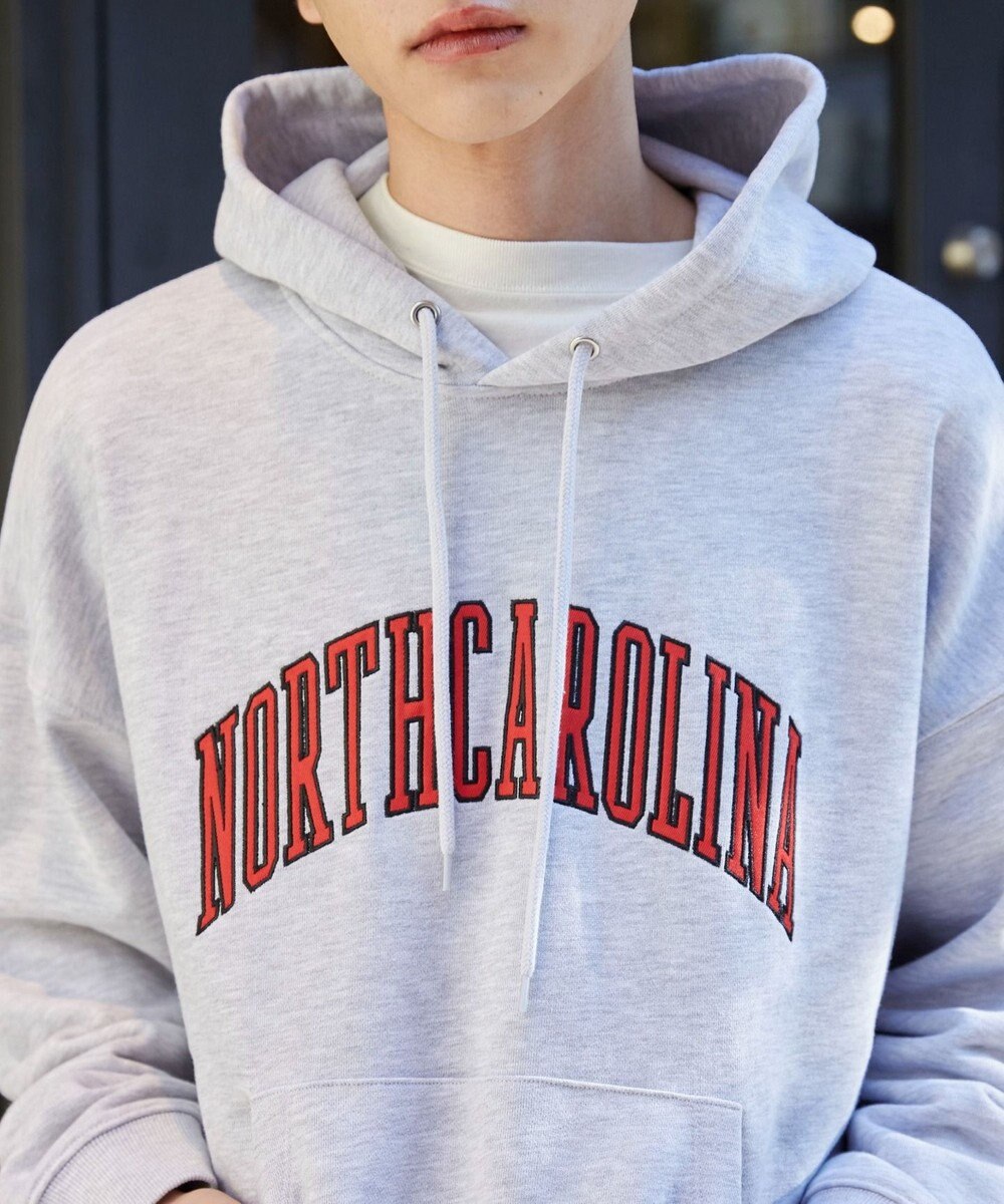 WEGO 【ユニセックス着用ITEM】ワッペンロゴパーカー 