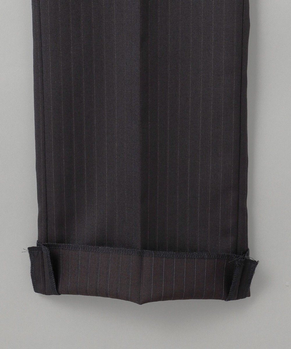 GOTAIRIKU シワになりにくい【御幸毛織/みゆきけおり】DRY SPINNER(ドライスピナー)スーツ（ブラウンストライプ） 