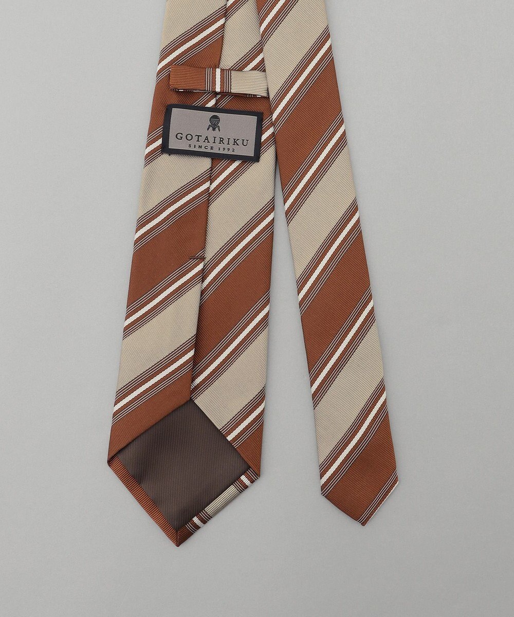 GOTAIRIKU GOTAIRIKU別注【MANTERO/マンテロ】ネクタイ_レジメンタル 