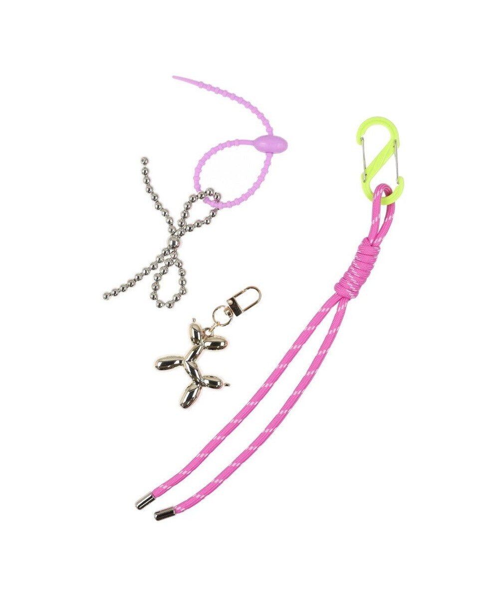 UNBILLION カシュカシュ cachecache / ミニポーチ付じゃらじゃらチャーム 